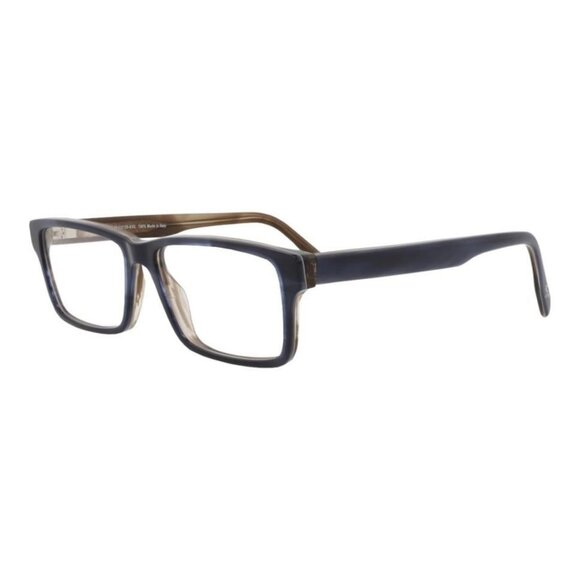 Maui Jim Mens Square/Rectangle Blue Blue Transparent Fashion Designer Eyewear - Picture 1 of 4